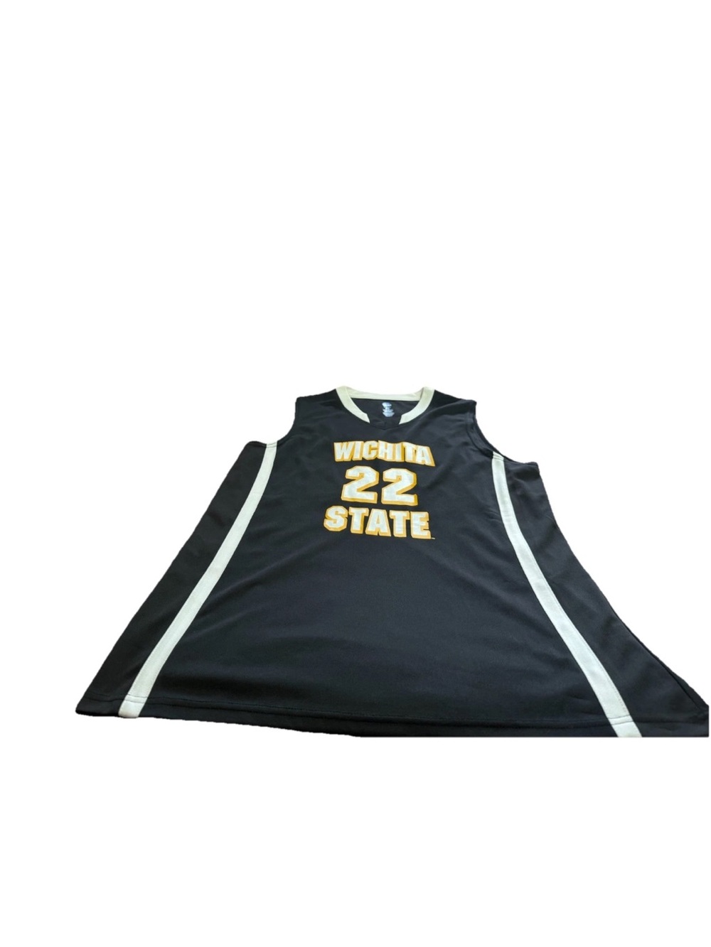 NCAA Men’s Black Wichita State University Shockers Basketball Jersey! Large